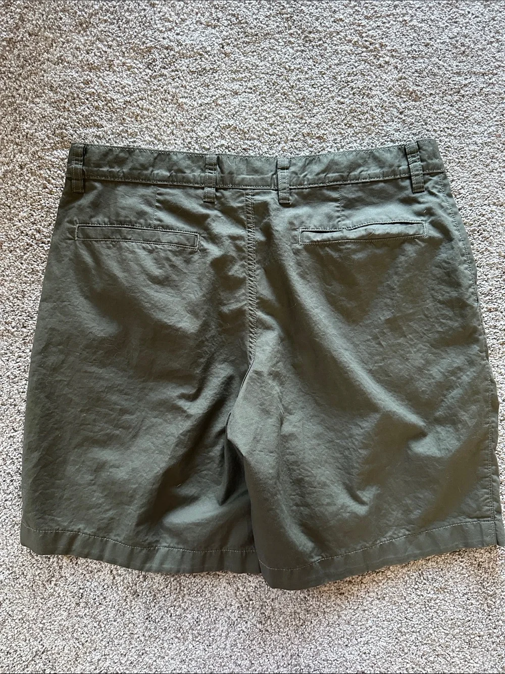 Patagonia Men's Olive Utility Flat-Front Shorts